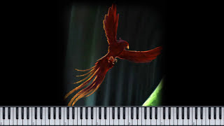 Harry Potter  Fawkes The Phoenix Piano Cover [upl. by Elianora]