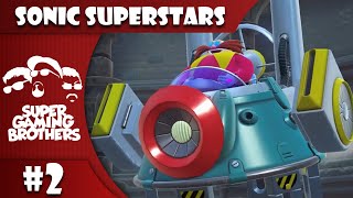 SGB Play Sonic Superstars  Part 2  This Is an Unsafe Amusement Park [upl. by Odetta]