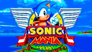 Sonic Mania Plus  Full Game 100 Walkthrough Mania amp Encore Mode [upl. by Avitzur]