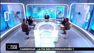 Carrefour  la fin des hypermarchés  cdanslair 24012018 [upl. by Corty489]