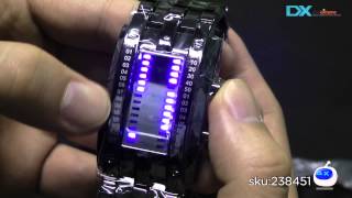 DX SKMEI 0926 LED 30 Meter Waterproof Zinc Alloy Digital LED Watches for Men [upl. by Attenwahs]