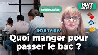 Une nutritionniste nous explique ce quil faut manger pendant le bac [upl. by Streetman478]