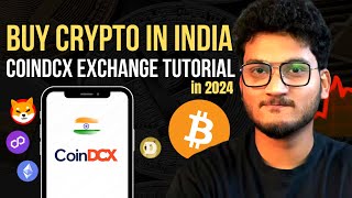 HOW TO BUY BITCOIN IN INDIA 2024  Beginner tutorial Coindcx Exchange  Eth Shiba Inu Doge Matic [upl. by Enisamoht]