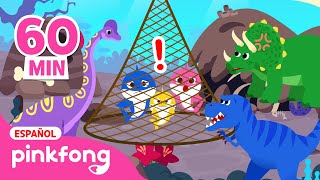 ¡ROAR¡ Dinosaurios para niños 🦖🦕  Recopilación  Pinkfong Canciones y Cuentos Infantiles [upl. by Idonah]