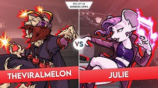 TheViralMelon Mollo vs julie Pomme  Mid Off 68 Winners Semis [upl. by Kauffman]