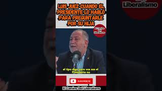 Luis Juez LLORANDO recuerda cuando Milei lo habló por su hija [upl. by Ahsinrat]