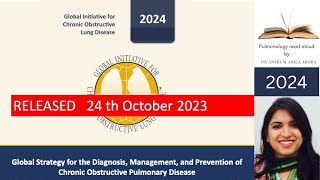 GOLD 2024 COPD Guidelines Whats New in It [upl. by Janean]