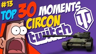 13 Circon TOP 30 Moments  World of Tanks [upl. by Ahsaele]