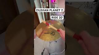 zildjian planet z ride 20 zildjian drums [upl. by Ahseinod]