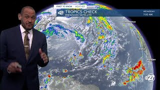 Wednesday evening First to Know Tropics check 11202024042023 [upl. by Ev743]