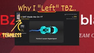 Why SNT Made Me quotLeftquot TBZ In Nitro Type [upl. by Drais]