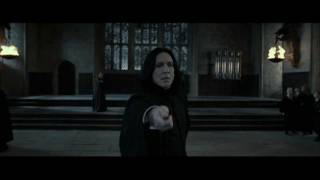 Harry Poter and the Deathly Hallows part 2  Minerva McGonagall vs Severus Snape HD [upl. by Tanberg526]