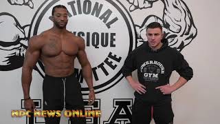 Men’s Physique Posing Tips With NPC NPC WW IFBB Pro League VP Tyler Manion With Raymont Edmonds [upl. by Suravart]