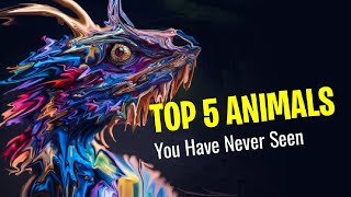 Top 5 Animals On Earth That Dont Exists 🤯 [upl. by Sanoy]