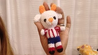 mini chivita de Guadalajara a crochet amigurumi paso a paso [upl. by Cole]