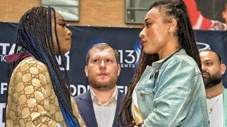 HEATED Claressa Shields vs Hanna Gabriels 2 • PRESS CONFERENCE HIGHLIGHTS [upl. by Adnyleb]