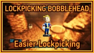 Fallout 4  Lockpicking Bobblehead location Pickman Gallery [upl. by Naesar]