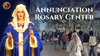 Annunciation Rosary Center  Great Things Are Happening [upl. by Annaierb]