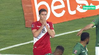 PERÚ vs BOLIVIA Así fue el DEBUT de Santiago Ormeño en Eliminatorias Qatar 2022 [upl. by Oicneconi]