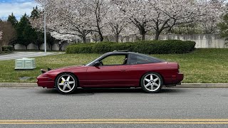 1UZ VVTI  S13 Swap [upl. by Fortuna861]