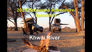 2021 Botswana Adventure  Episode 2  Mankwe to Magotho [upl. by Llewkcor]