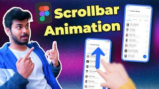 Create Interactive Scrollbar Animation in Figma in Just 5 Minutes [upl. by Dunson]