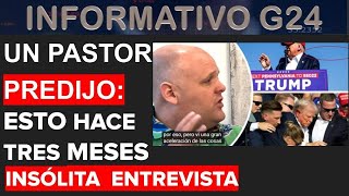 INSOLITO ESTE PASTOR PREDIJO EL ATENTADO A TRUMP HACE TRES MESES ENCONTRAMOS LA ENTREVISTA [upl. by Annahoj343]