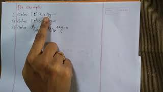 Linear differential equations with constant coefficients  some basic problems  Tamil [upl. by Assilanna398]