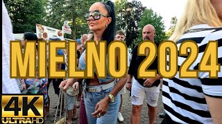 Mielno  Lato 2024  Wieczorny spacer po mieście 4k60fps [upl. by Jon]