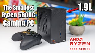 The Smallest Ryzen 5600G Gaming PC Its Incredible [upl. by Aitnahc]