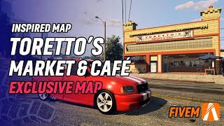 Torettos Market amp Café map Fivem [upl. by Evars334]