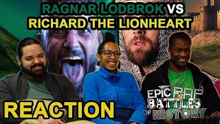 Ragnar Lodbrok Vs Richard The Lionheart  ERB  Awkward Mafia Watches [upl. by Adilem]