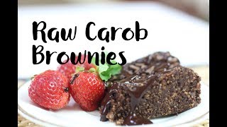 Raw Carob Brownies [upl. by Riegel]