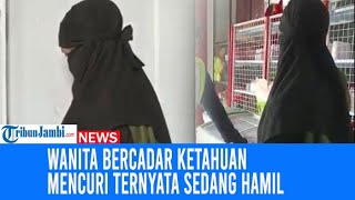 Wanita Bercadar Ketahuan Mencuri Di Toko Sudah Dua Kali Beraksi Ternyata Sedang Hamil [upl. by Novahc]