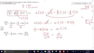 Transfer Functions from Balance Equations [upl. by Airetal]