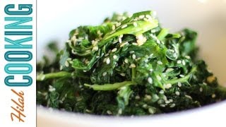 How to Cook Kale  Garlic Kale Recipe  Hilah Cooking [upl. by Oigroeg]