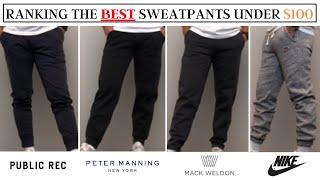 5 Best Sweatpants Under 100 [upl. by Schumer387]