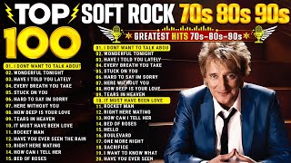 Rod Stewart Elton John Phil Collins Michael Bolton Eagles  Soft Rock Love Songs 70s 80s 90s [upl. by Hudgens]