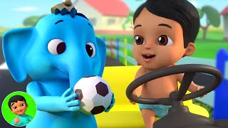 Hathi Raja Kahan Chale हाथी राजा Bandar Mama  More Hindi Cartoon Videos and Rhymes for Kids [upl. by Othella]