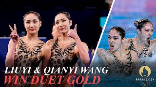 Peoples Republic of China Win Duet Gold  Liuyi Wang and Qianyi Wang [upl. by Sherburn]