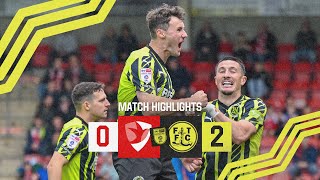 Match Highlights  Cheltenham Town 02 Town  Sky Bet League Two [upl. by Rollecnahc266]