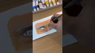 3D Moving Eyes 👀 painting  Tutorial ✨ shorts [upl. by Ramiah991]