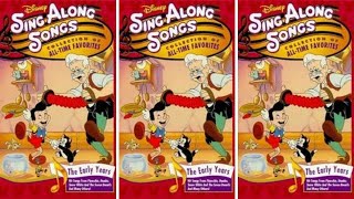 Disney Sing Along Songs Collection of All Time Favorites The Early Years 1997 [upl. by Lihka]