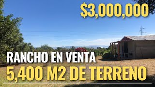 Hermoso Rancho en Venta en Ciudad Guzmán Jalisco  3000000  Ideal para Agricultura y Ganadería [upl. by Elletsirhc964]