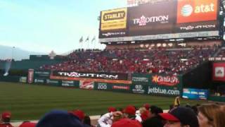 Los Angeles Angels of Anaheim Opening Day 2010  Who Needs a Bag of Salty Nuts [upl. by Rhu]