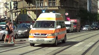 Meditrans Praha ambulance 116 responding 72013 [upl. by Benedic]