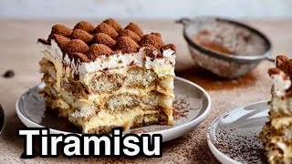 Tiramisu without eggs in 5 minutes  Tiramisu Recipe [upl. by Aihppa]