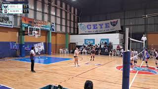 1° PLAY OFF  CEYE vs ALBERTI  SUB 14  27102024 [upl. by Nelleus]