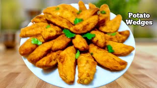 POTATO WEDGES RECIPE  HOW TO MAKE POTATO WEDGES  POTATO WEDGES  POTATO RECIPE [upl. by Alan]