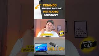 Instalar Windows 11 no novo Dell G15 2023 [upl. by Anitnegra]